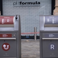 Recollida pneumàtica residus Parc Centre Poblenou