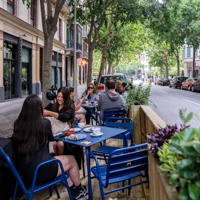 Terrasses exterior bar